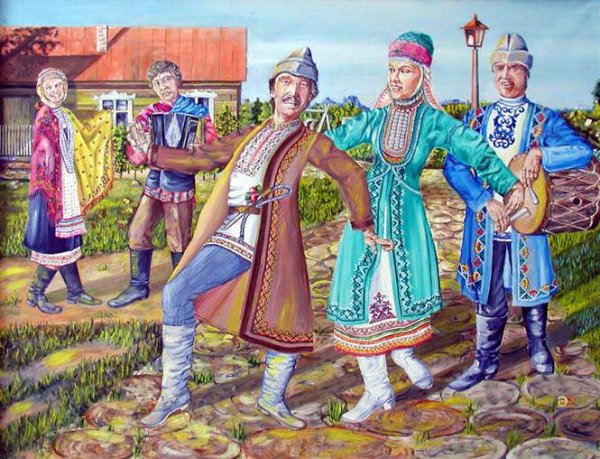 Народы Поволжья в 17 веке марийцы