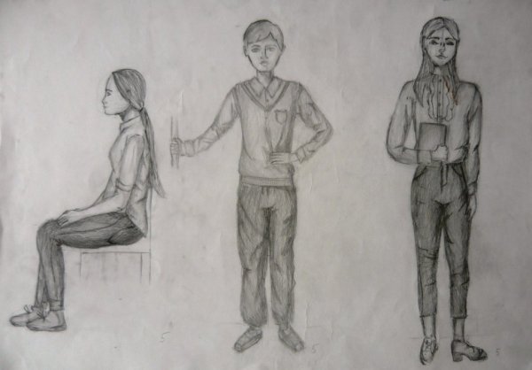 Наброски людей