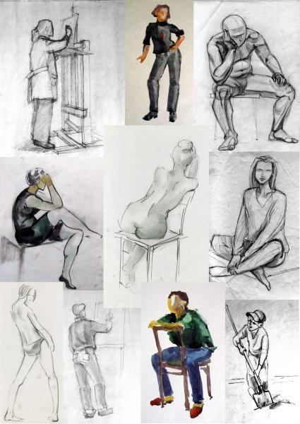 Фигура человека стоя