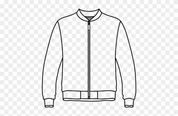 Эскиз толстовки без капюшона