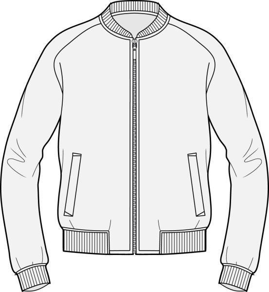 Ветровка эскиз