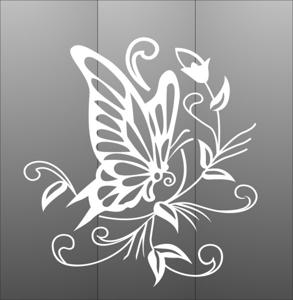 Трафареты на стекло