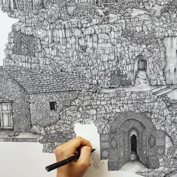 Детализированная иллюстрация