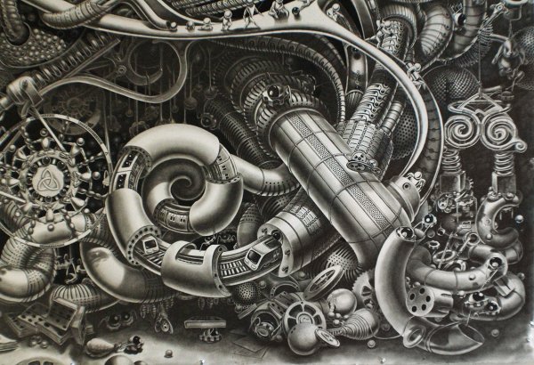 Дудл стимпанк