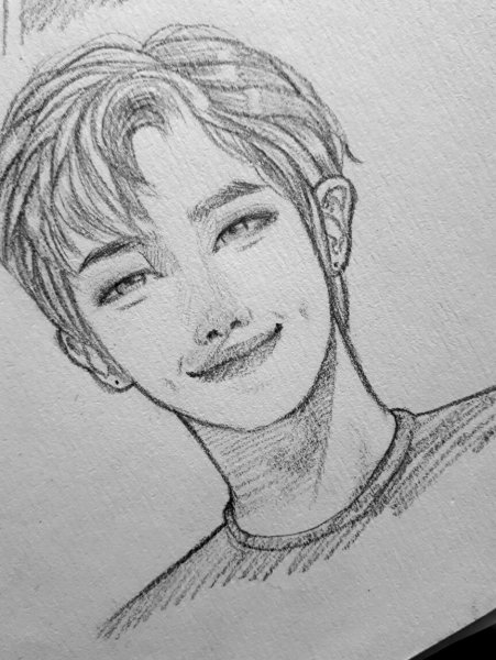 BTS Намджун рисунки