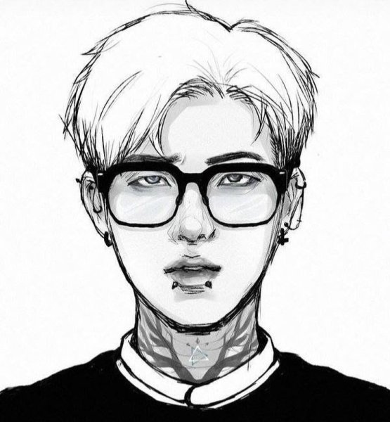 БТС Наброски Намджун