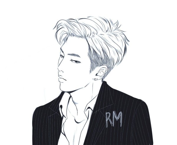 Мультяшный Ким Намджун