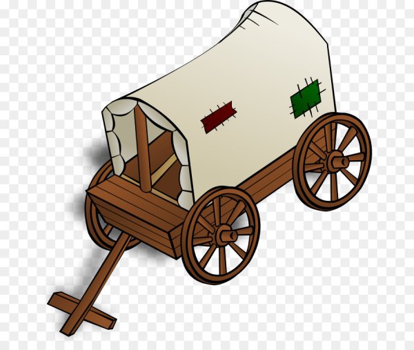 Лошадь с повозкой карандашом