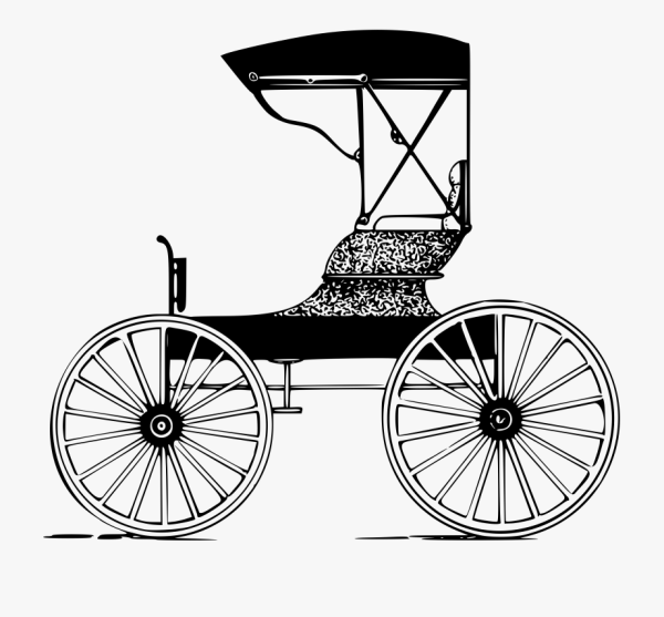 Конная повозка для перевозки грузов