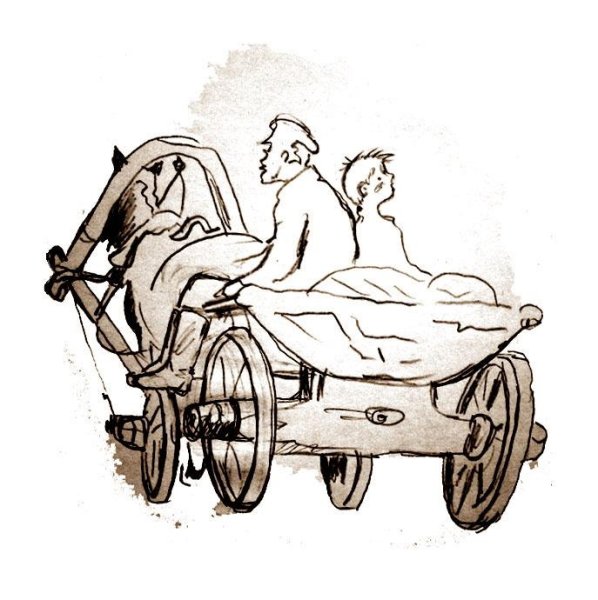 Карета рисунок