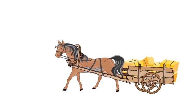 Карета рисунок карандашом