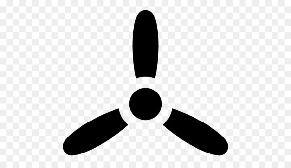 Пропеллер на прозрачном фоне