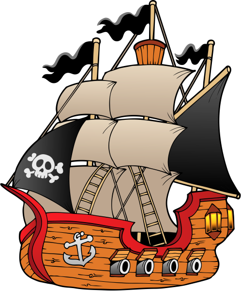 Пиратский корабль