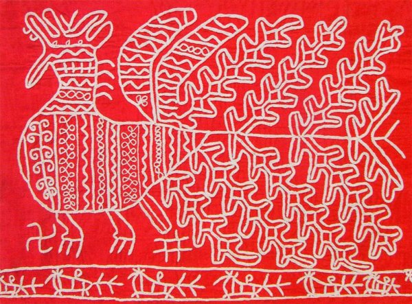 Мотивы народной вышивки