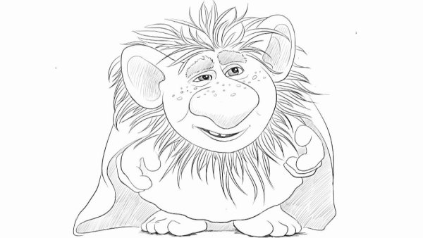 Тролли герои принцесса Розочка