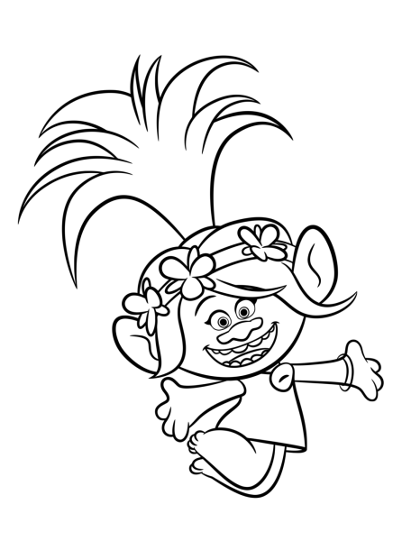 Тролль карандашом