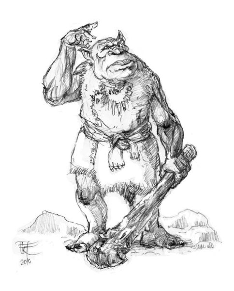 Раскраска Тролли Цветан