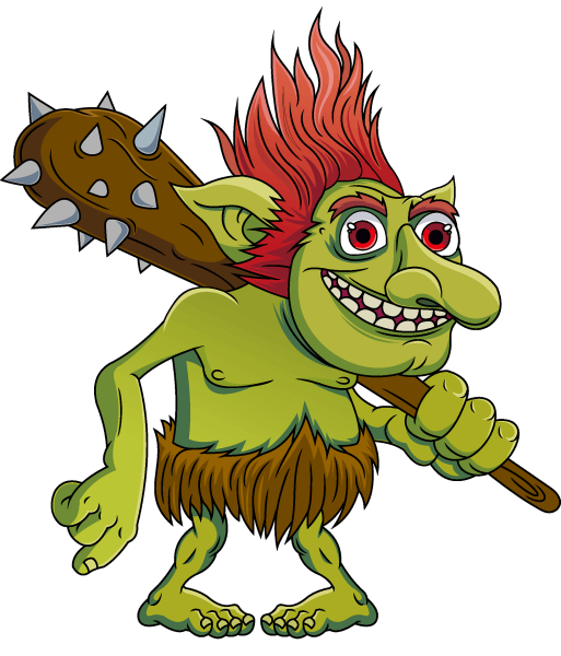 Цветан из троллей раскраска