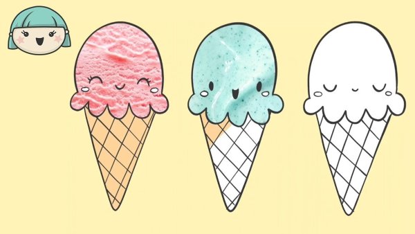 Кавай мороженка