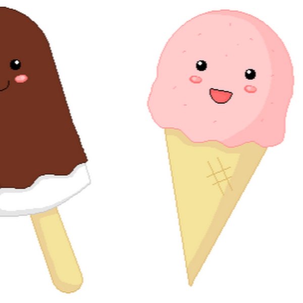 Рисунки для срисовки мороженое