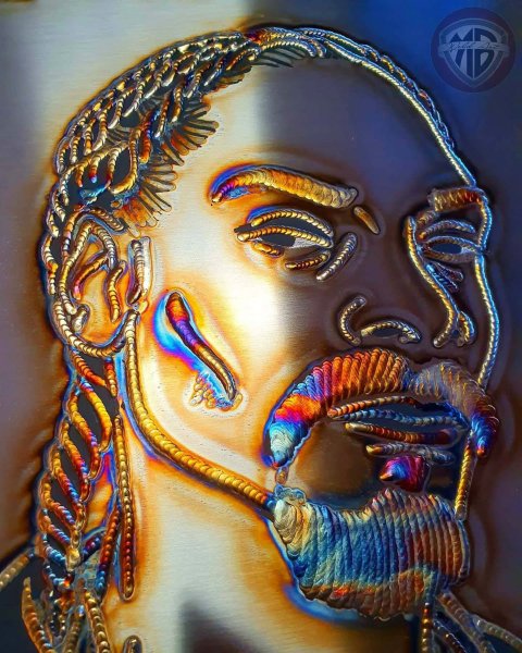 Рисование аргоном