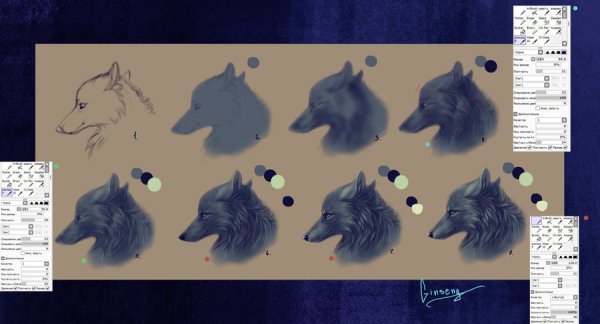 Шерсть туториал САИ