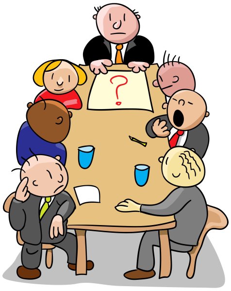 Совещание иллюстрация