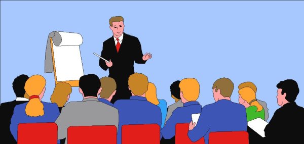 Выступление на собрании