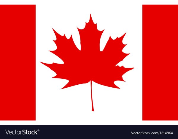 Флаг Канады вектор