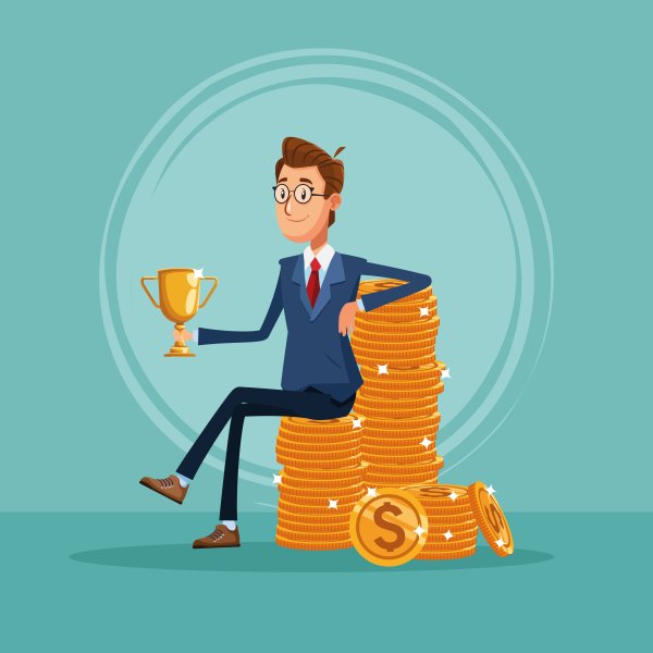 Банкир мультяшка