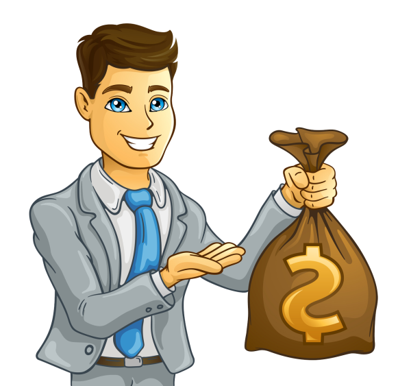 Человек с деньгами