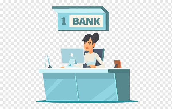 Банковский работник мультяшный