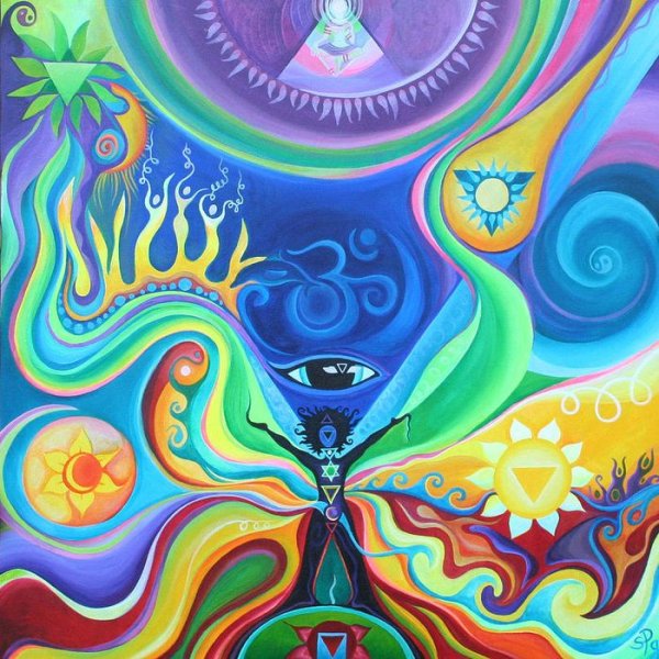 Медитация акварель