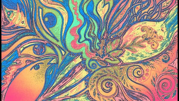 Арт терапия Зентангл