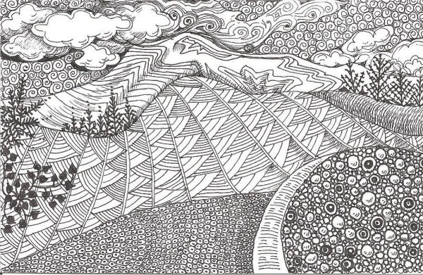 Медитация рисунок