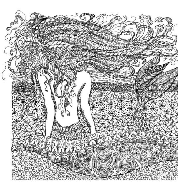 Зентангл паттерн