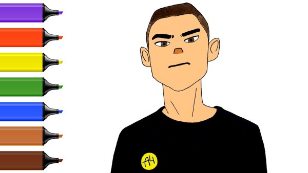 Глент рисунок карандашом