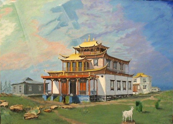 Дацан картина