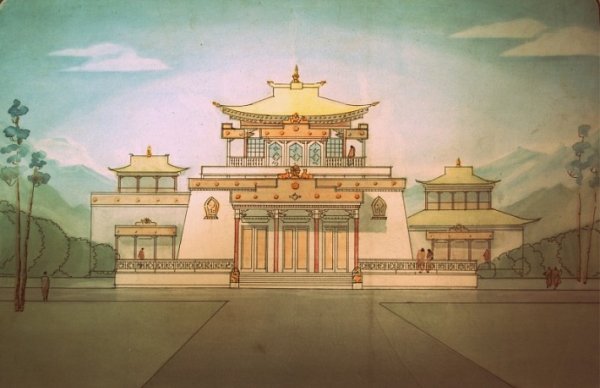 Иволгинский дацан вектор