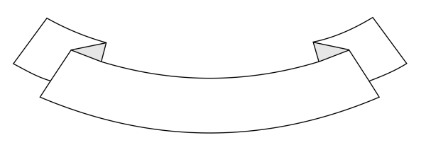 Ленточка карандашом