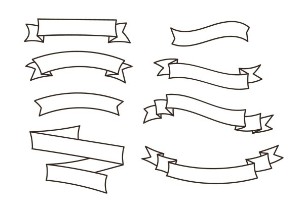 Лента карандашом