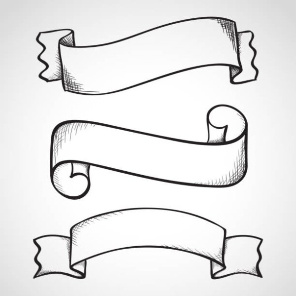 Трафарет лента для надписи