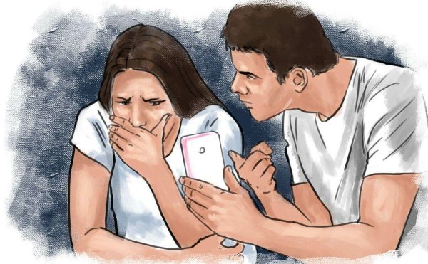 Мужчина и женщина рисунок