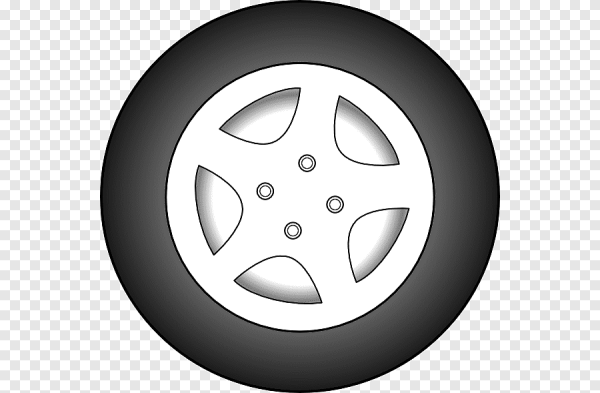 Колесо нарисованное