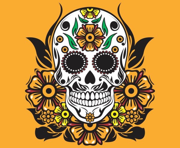 Богиня Миктлансиуатль Катрина