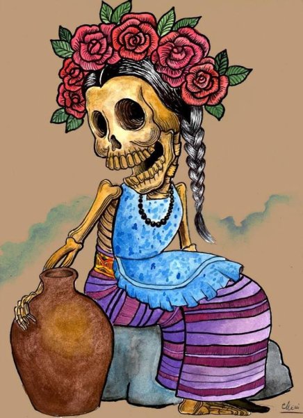 Калавера Катрина символ