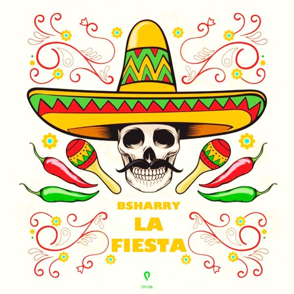 Mexican Sugar Skull Постер