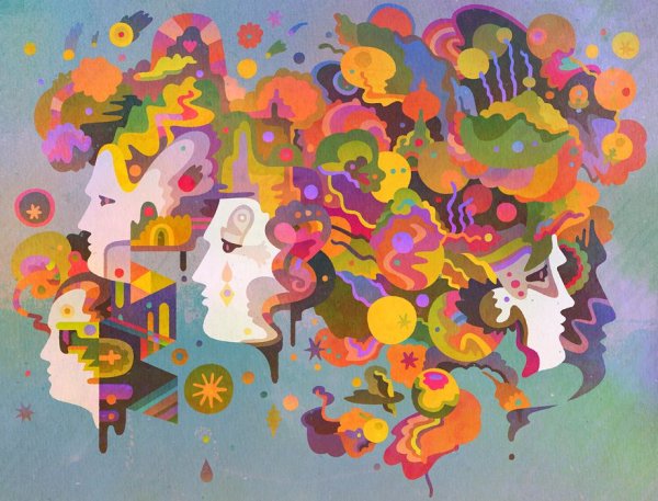 Абстракция рисунки