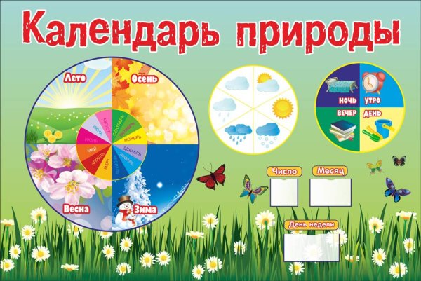 Календарь природы для детского сада
