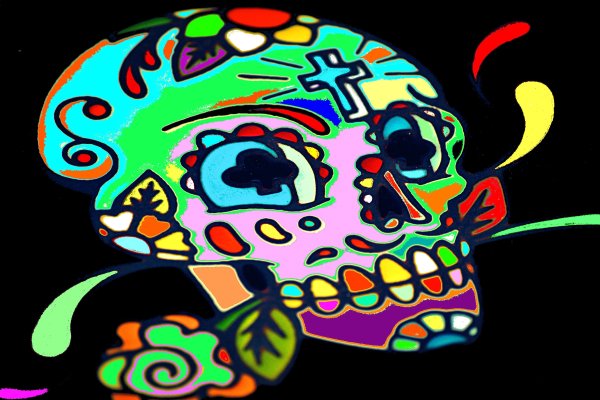 Хиппи живопись Рик